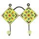 Tiny Flower Ceramic Tile Wall Hook